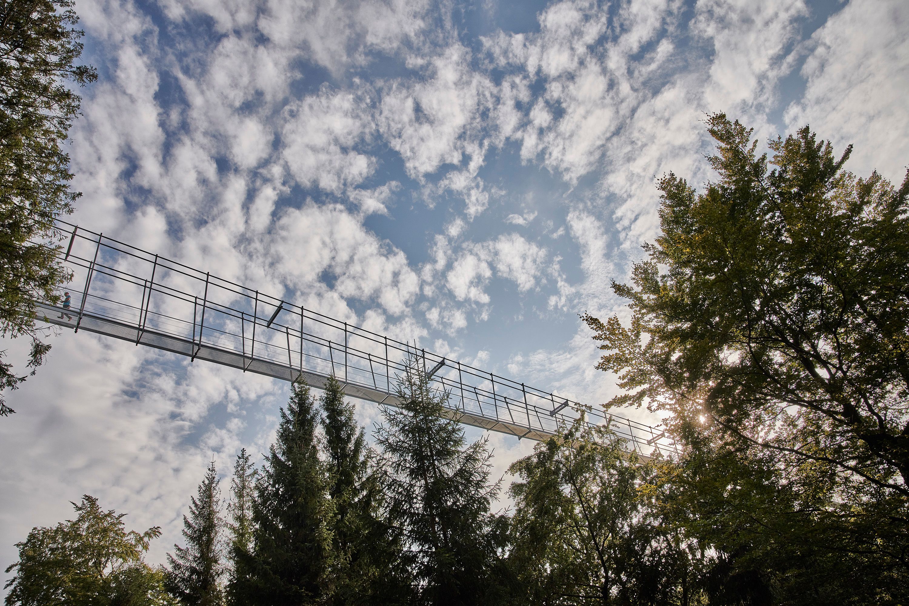 sky over the skywalk