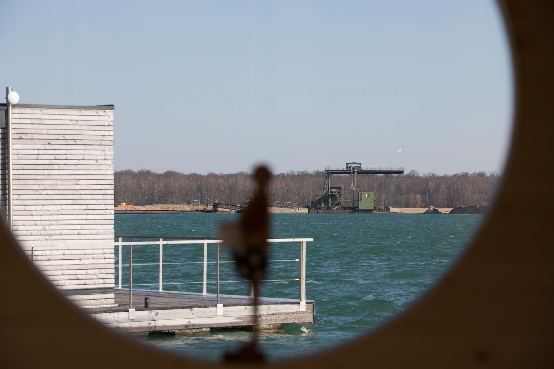 Innenaufnahme Hausboot, Niederrhein