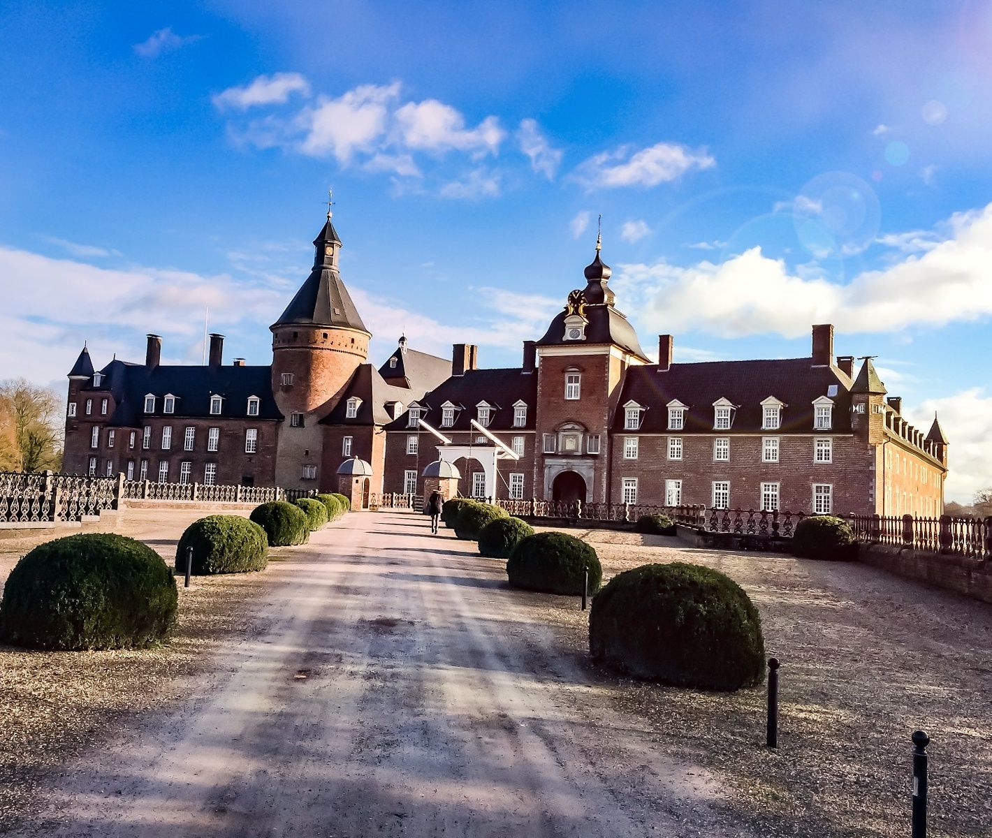 Anholt Castle is home to a hotel where guests can stay overnight