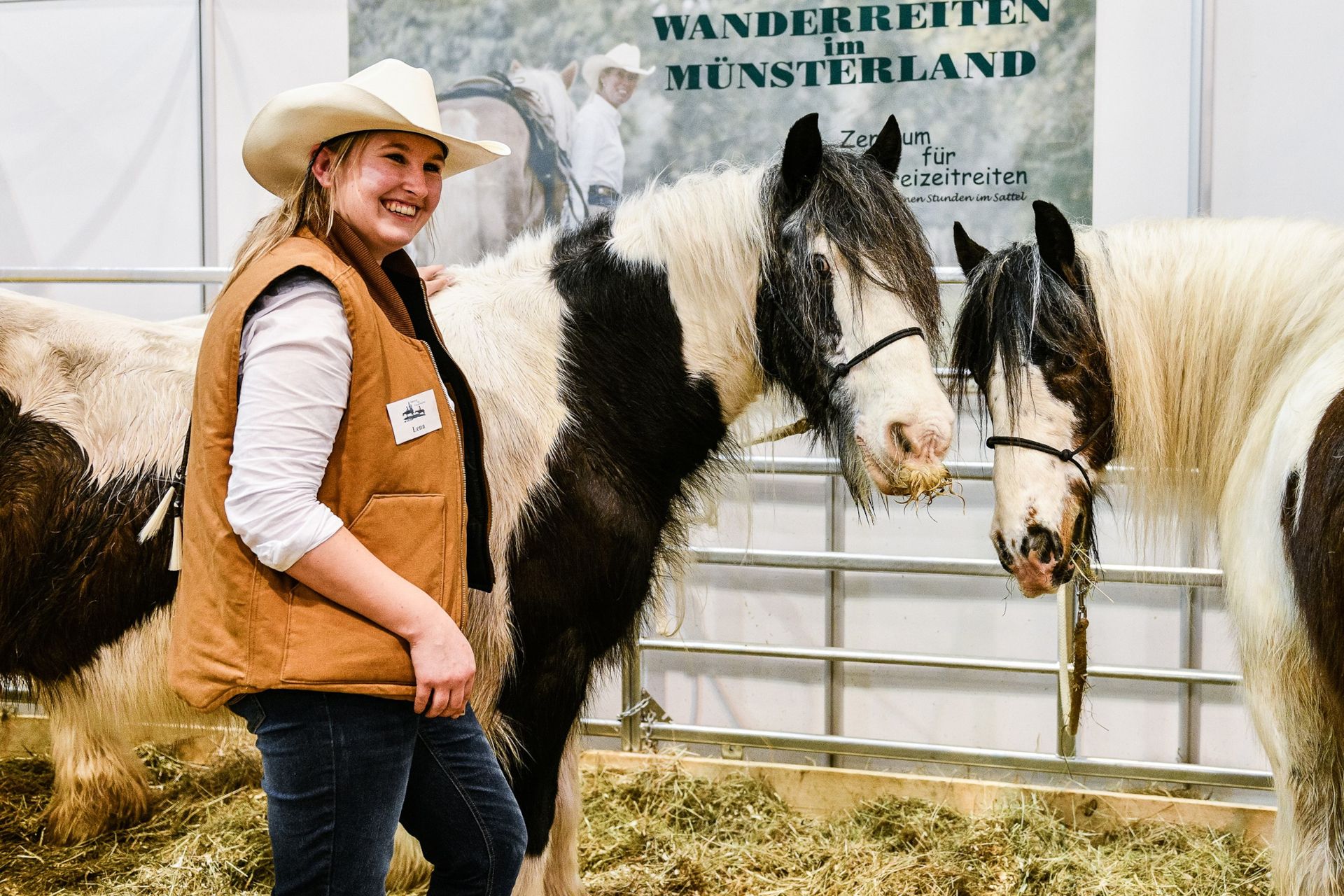 Trail riding is a popular leisure sport. Leisure sport horses are also exhibited at Equitana