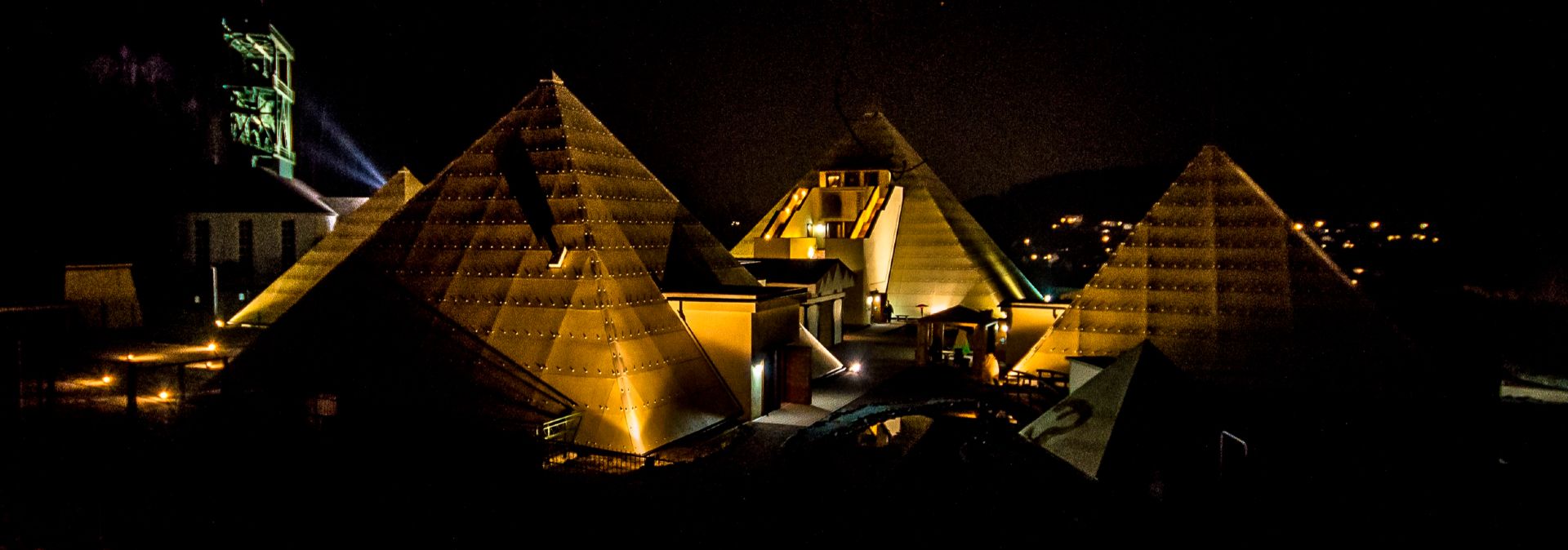 The Sauerland pyramids are visible from afar