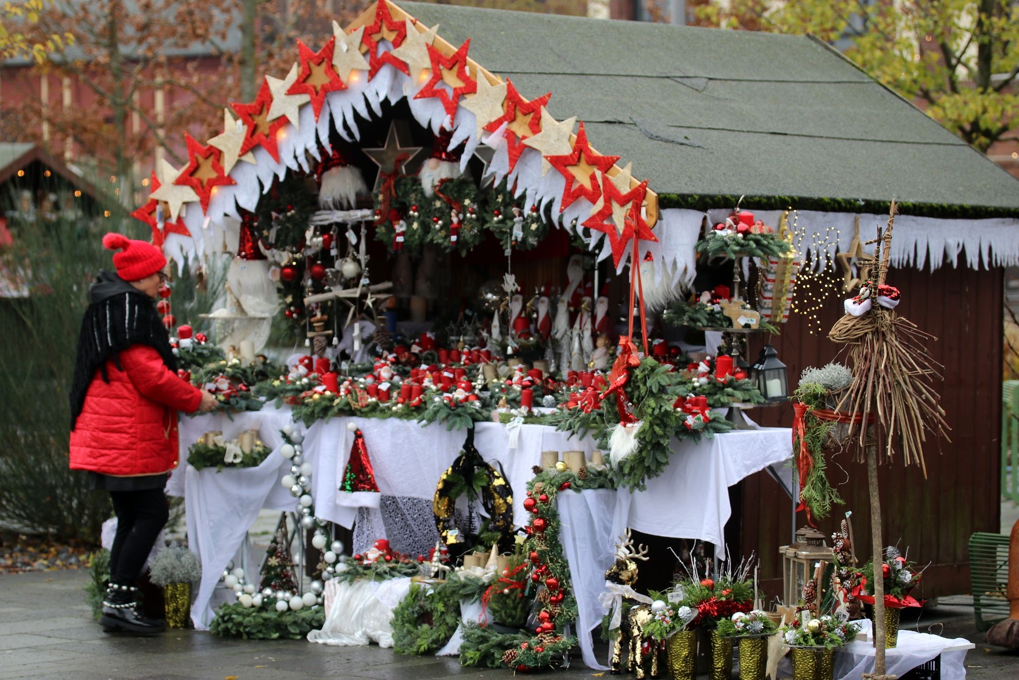 Christmas market in the Zechenpark