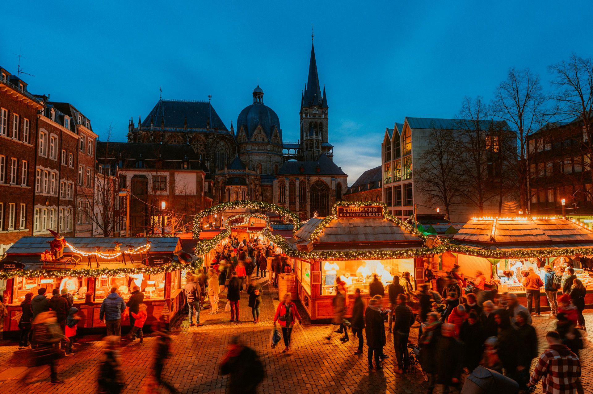 Aachen Christmas Market Katschhof