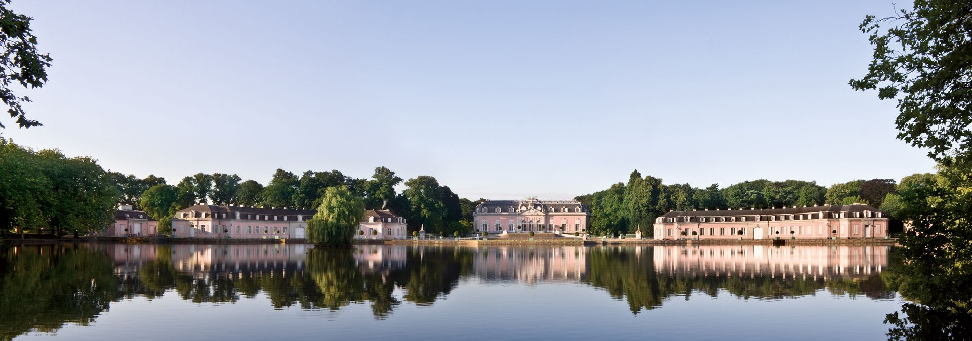 View of Benrath Palace