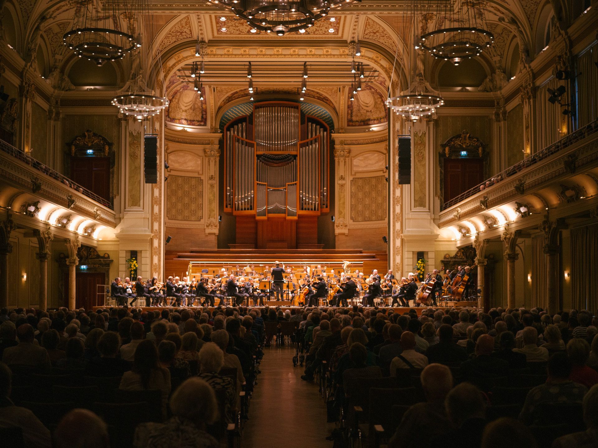 Im Großen Saal der Historischen Stadthalle finden herausragende Konzerte statt