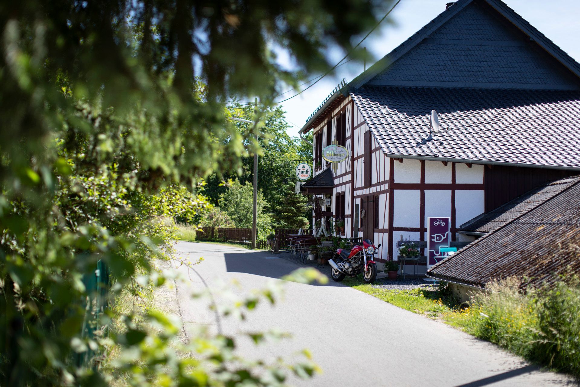 Fachwerkhaus Kräutercafe, Bergisches Land