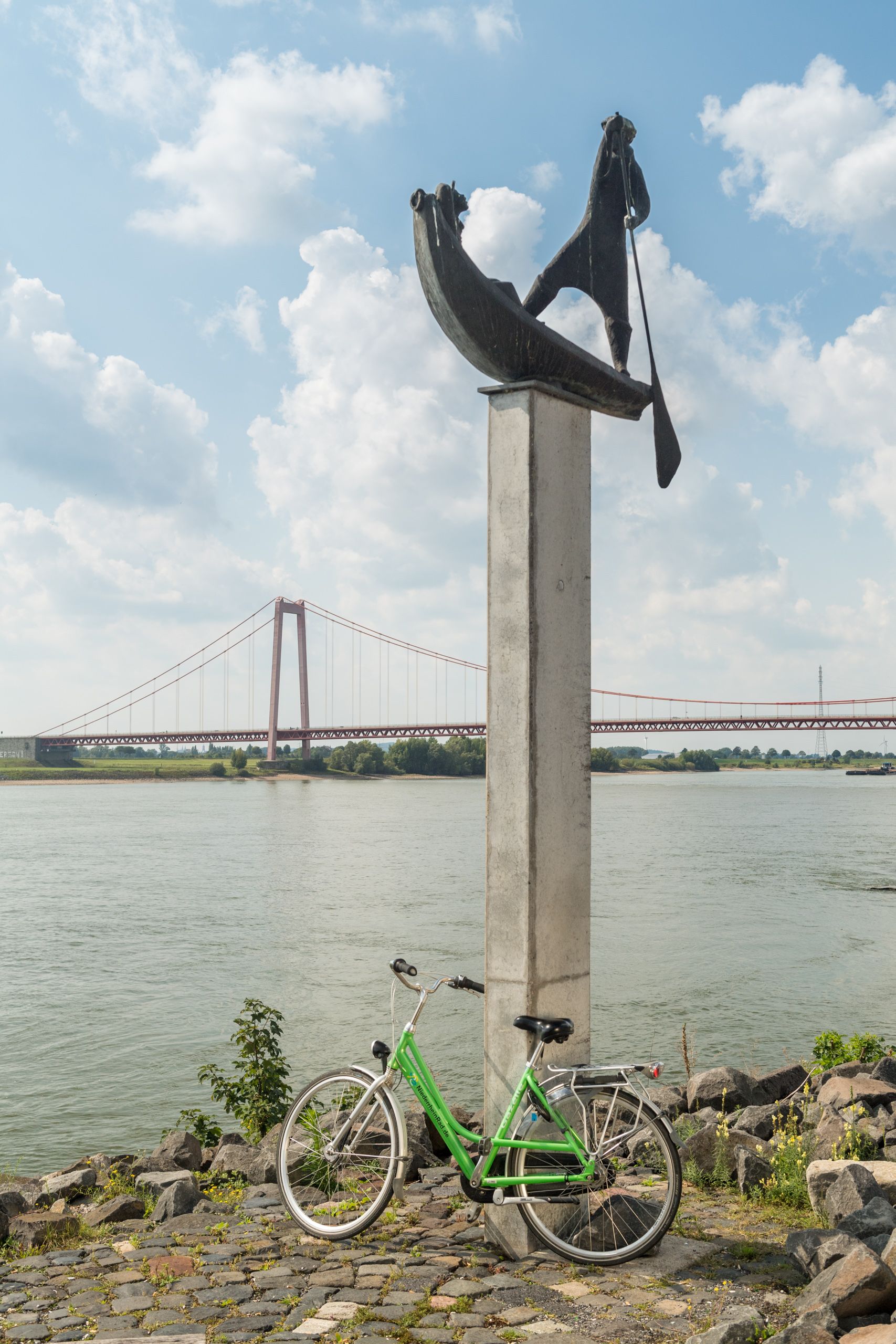 Bicycle on the Rhine